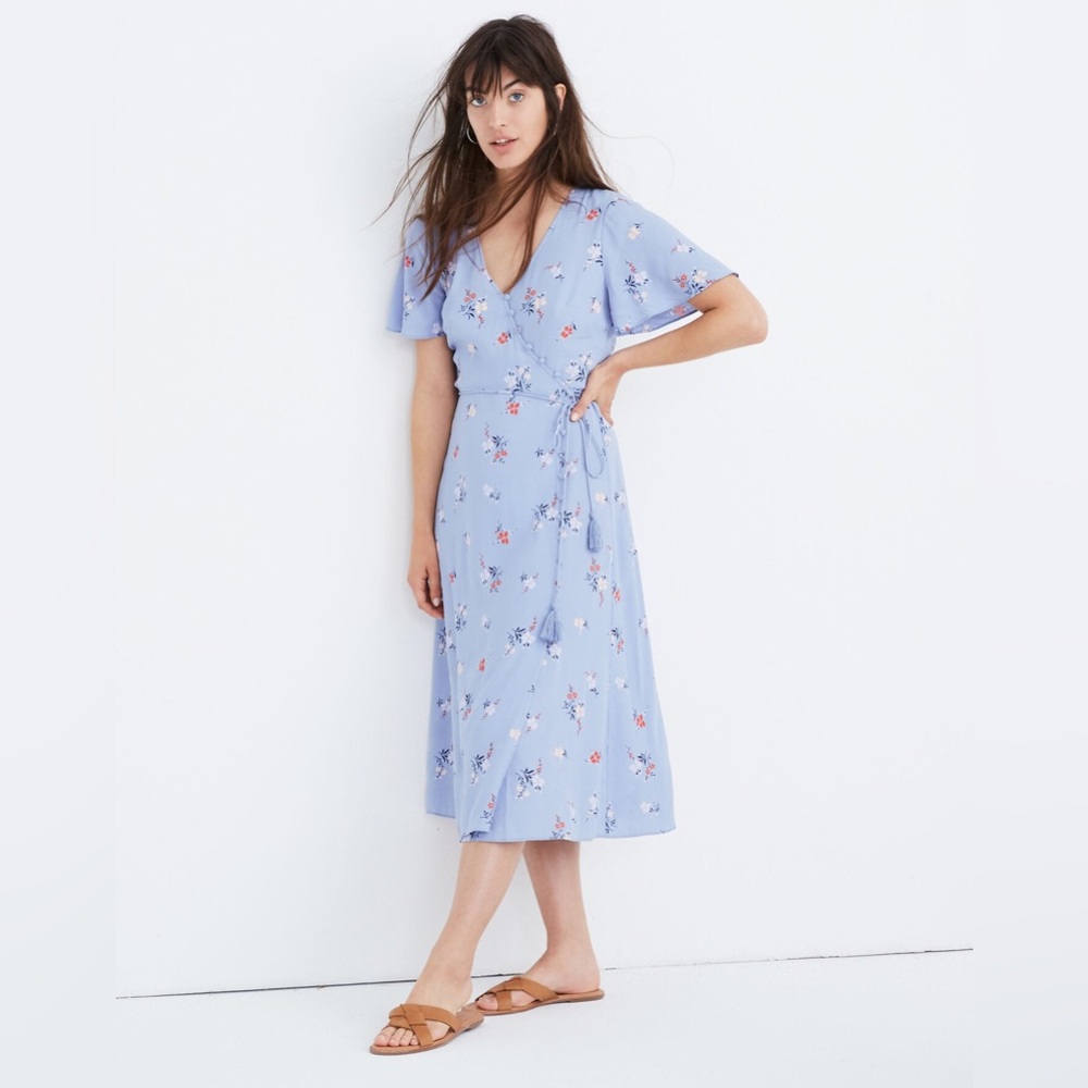Madewell Aloha floral dress